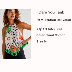 Free People I Dare you Tank, size med